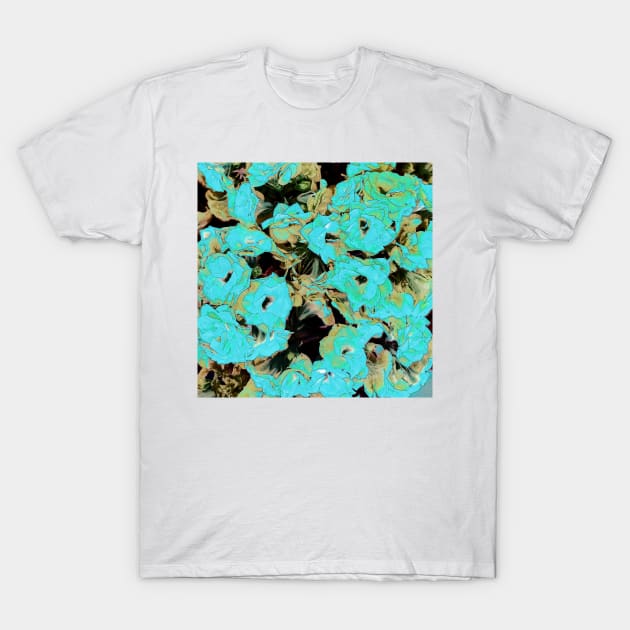 Blue Kalanchoe Plant T-Shirt by BlakCircleGirl